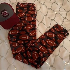 BRAND NEW Football Leggings Butter Super Soft OS